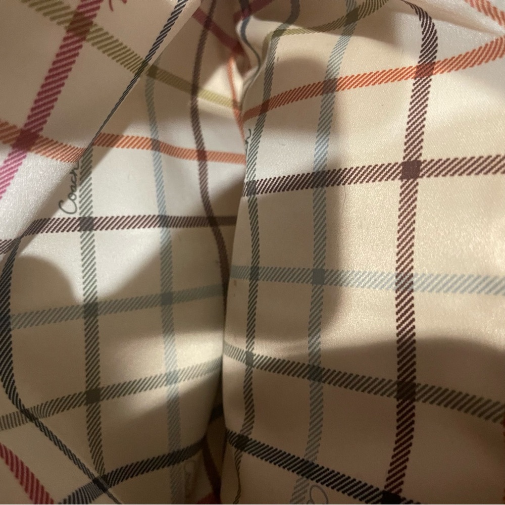 Coach‎ Heritage striped signature tote light brown, dark brown gold - Picture 4 of 5